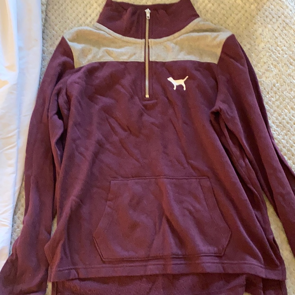 Pink long sleeve top